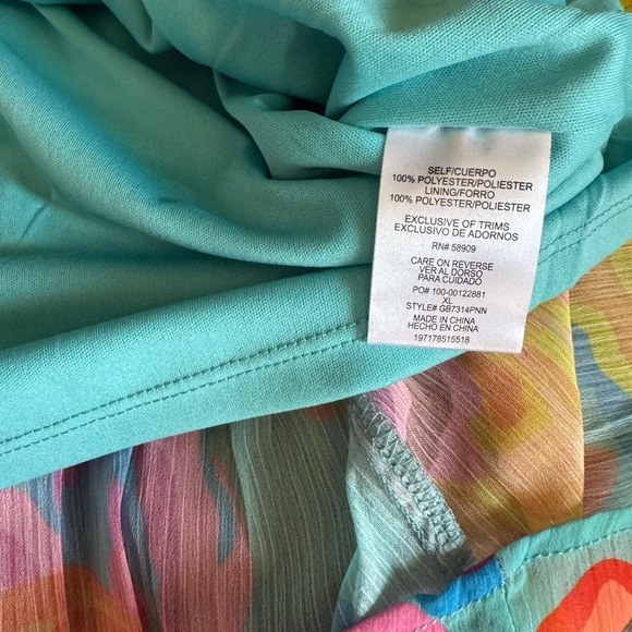 Gianni Bini Floral chiffon Dress - Picture 4 of 6